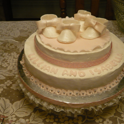 Twin Girls Baby Shower