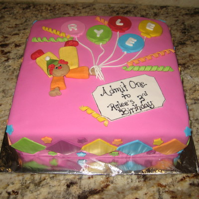 Clown Birthday Cake