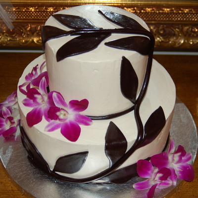 Black And White Cake