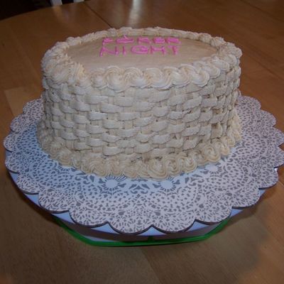 Poker Night Basketweave