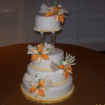 Wedding Cakes Brunelo Flowers