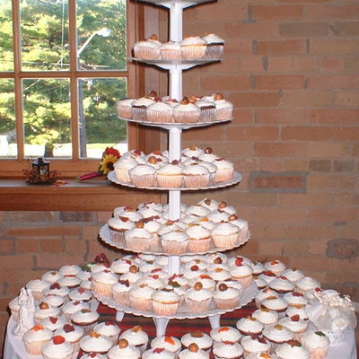 Autumn Cupcake Tower