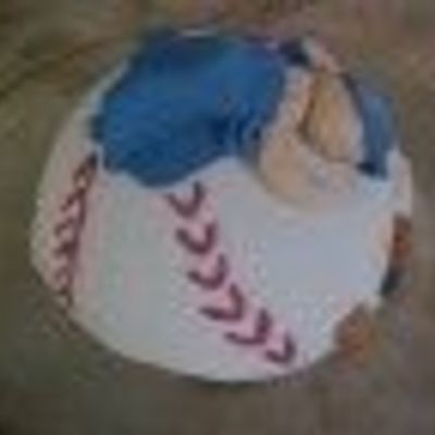 Baseball Baby Shower Cake