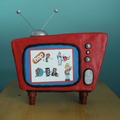 Retro Tv Concentration Puzzle,television