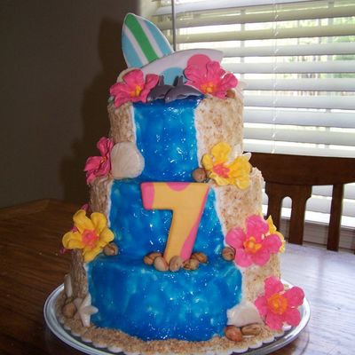 Luau Cake