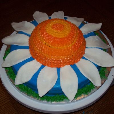 Flower Birthday Cake