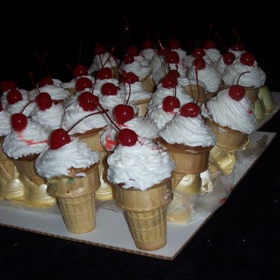 Cupcake Ice Cream Cones