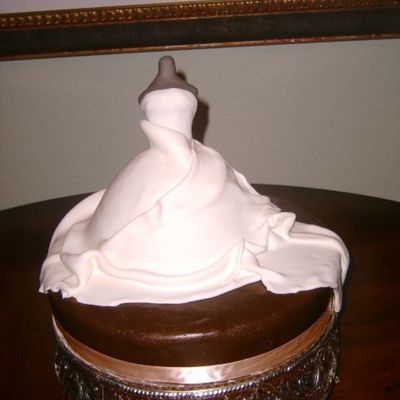 Wedding Dress Cake