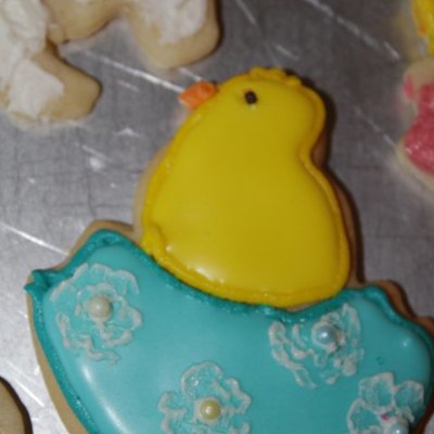 Easter Chick Cookie
