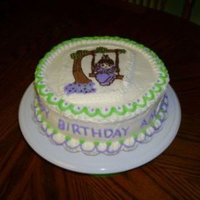 Precious Momemts Birthday Cake
