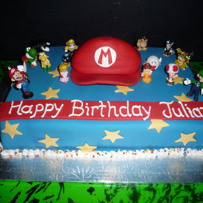 Super Mario Cake