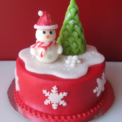 Mini Christmas Cake