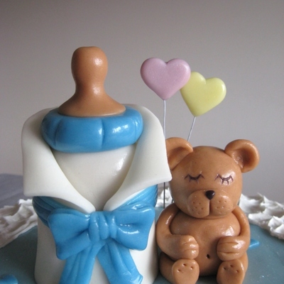 Baby Bottle And Little Bear