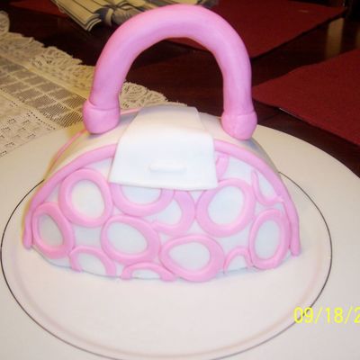 Mini Pink Circles Purse