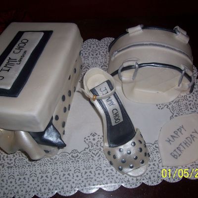 Jimmy Choo B-Day Cake