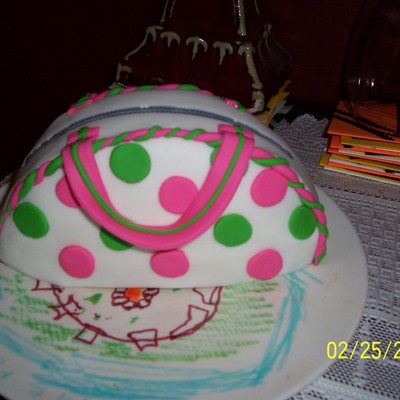 Polka Dotted Purse