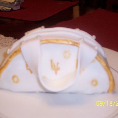 Mini Golden Handbag