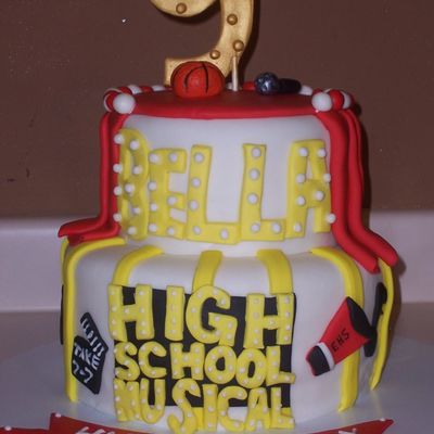 Hsm B-Day Cake