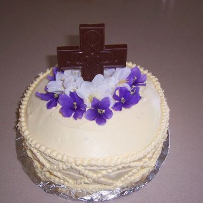 Easter Cross Cake