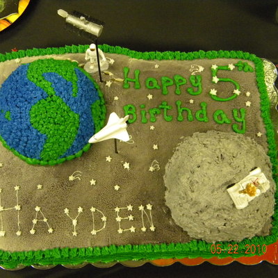 Space Birthday Cake