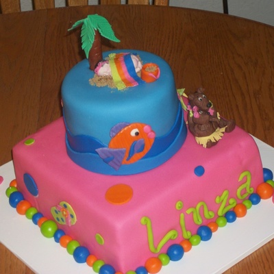 Hawaii Theme Baby Shower