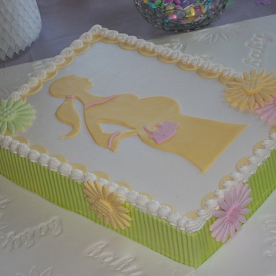 Silhouette Of Pregnant Momma