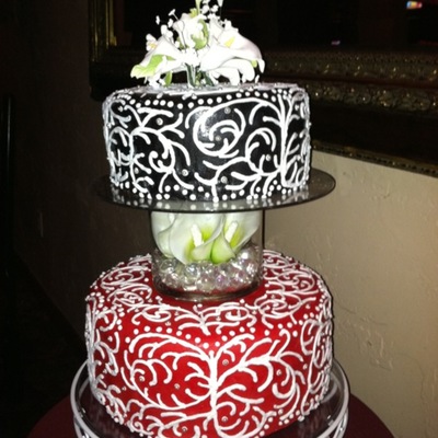My First Wedding Cake!