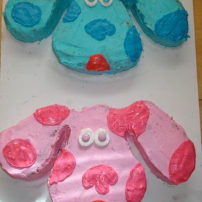 Blue And Magenta From Blues Clues