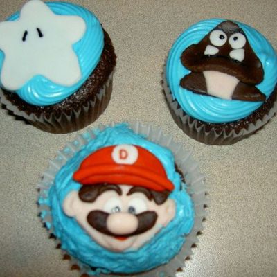 Mario Cupcakes