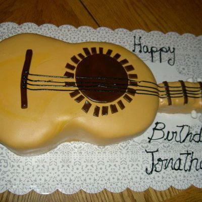 Guitar Cake