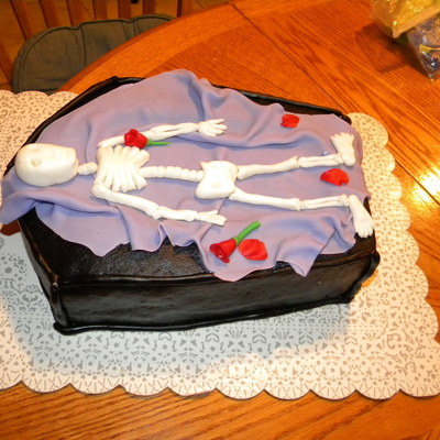Skeleton Cake