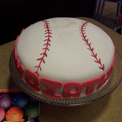 Baseball Cake