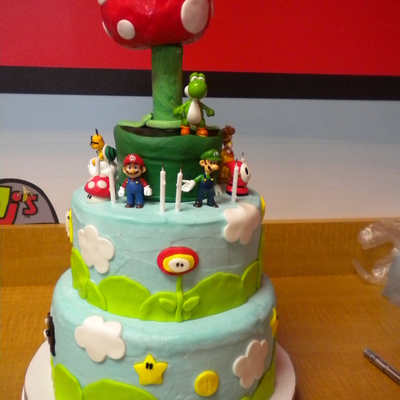 Mario Bros. Cake