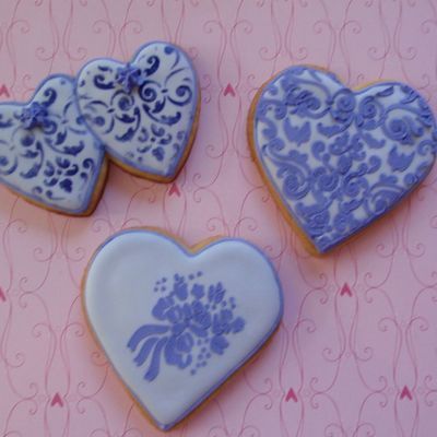 Lavender Hearts