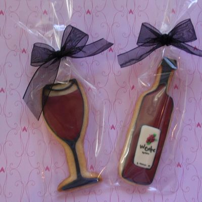 Wine Bottle And Wine Glass