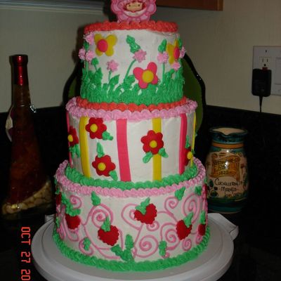 Strawberry Shortcake Cake