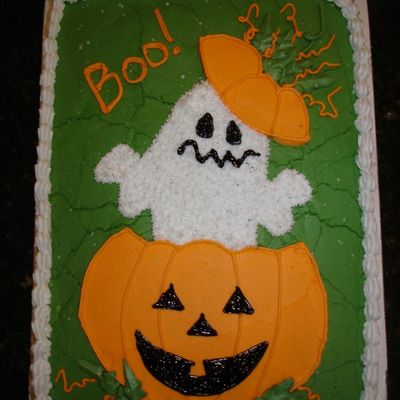 Disaster Halloween Cake!