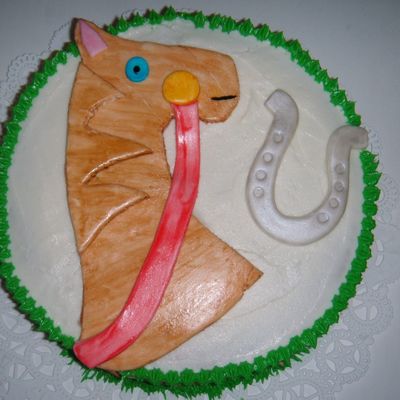 Horse Cake For Cousin's Birthday