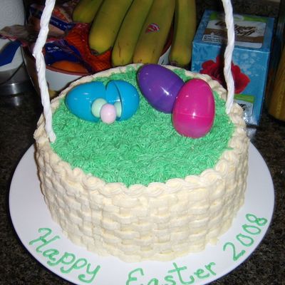 Easter Eggs Basket For 2008 Easter