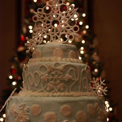 Snowflake Cake