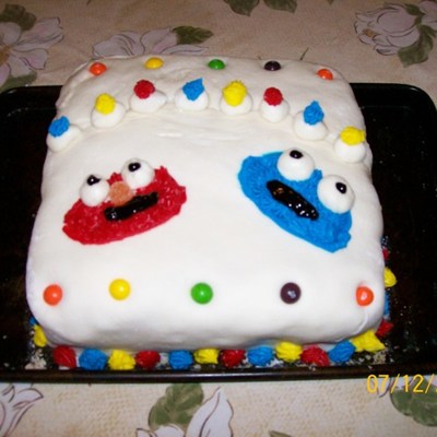 Elmo & Cookie Monster