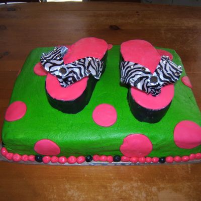 Flip Flop Cake