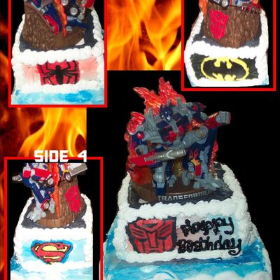Superhero Cake