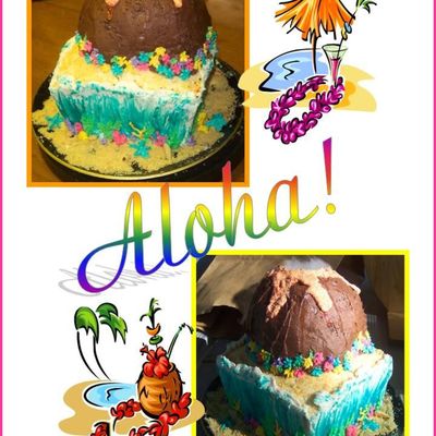 Luau Cake