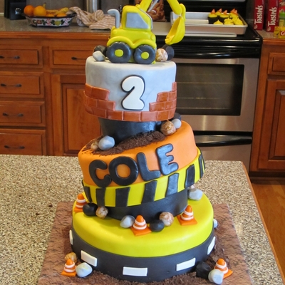Construction Cake