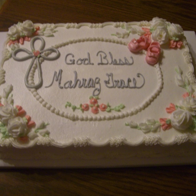 Baptism Cake