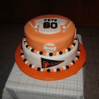 Sf Giants Bday Cake