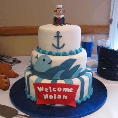 Sailor Monkey Baby Shower