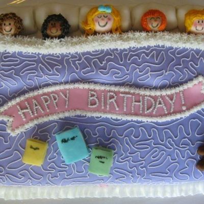 Sleepover Birthday Cake
