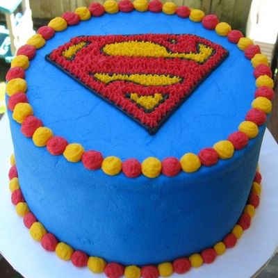 Superman Cake